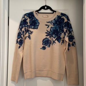 Tory Burch floral sweater
